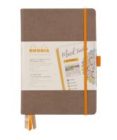 Opakowanie Notes Rhodia -  Rhodiarama Goalbook taupe  A5 - kropki - Hardcover
