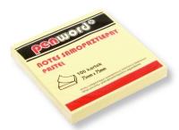 Opakowanie Notes samoprzylepny pastel 75x75mm 100K