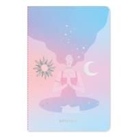 Notes Słońce i księżyc. Wydawca: greenmink.pl PAP. SmakLiter.pl Opakowanie Notes Słońce i księżyc