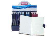 Opakowanie Notes w kratkę 19x13cm (12szt)