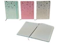 Opakowanie Notes z gumką Gwiazdki MIX