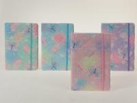 Opakowanie Notes z gumką Motyle MIX