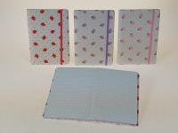 Opakowanie Notes z gumką Truskawka MIX