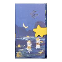 Opakowanie Notes z zapięciem B6/128K Koty i gwiazdy