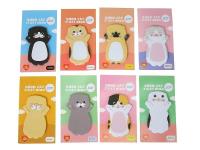 Opakowanie Notesiki koty 15x9x0,5cm MIX