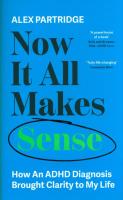Okładka książki Now It All Makes Sense