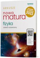 Nowa matura 2023 Fizyka arkusze maturalne zakres rozszerzony. Autor: Opracowanie zbiorowe. SmakLiter.pl Okładka książki Nowa matura 2023 Fizyka arkusze maturalne zakres rozszerzony