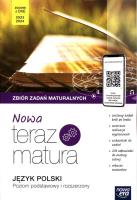 Nowa Teraz matura Język polski. Zb. zad. ZPiR. Autor: Hanna Moszczeńska, Zofia Kołos, Marianna Gutowska. SmakLiter.pl Okładka książki Nowa Teraz matura Język polski. Zb. zad. ZPiR