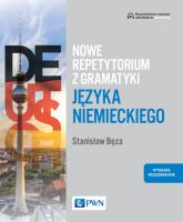 Nowe repetytorium z gramatyki języka niemieckiego.. Autor: Stanisław Bęza. SmakLiter.pl Okładka książki Nowe repetytorium z gramatyki języka niemieckiego.