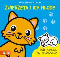 Nowe zabawy malucha. Zwierzęta i ich młode. Autor: brak autora, Treter Maria. SmakLiter.pl Okładka książki Nowe zabawy malucha. Zwierzęta i ich młode