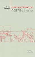 Okładka książki Nowy autotematyzm?