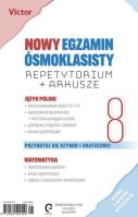 Nowy egzamin ósmoklasisty. Repetytorium + arkusze. Autor:   Praca zbiorowa. SmakLiter.pl Okładka książki Nowy egzamin ósmoklasisty. Repetytorium + arkusze