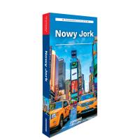 Nowy Jork przewodnik z atlasem. Autor: Katarzyna Byrtek. SmakLiter.pl Okładka książki Nowy Jork przewodnik z atlasem