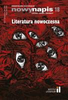 Nowy Napis. Liryka, epika, dramat 18/2023. Autor:   Praca zbiorowa. SmakLiter.pl Okładka książki Nowy Napis. Liryka, epika, dramat 18/2023