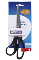 Nożyczki dla leworęcznych klasyczne 20,5 cm czarne. Wydawca: Donau. SmakLiter.pl Opakowanie Nożyczki dla leworęcznych klasyczne 20,5 cm czarne