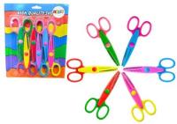Opakowanie Nożyczki kreatywne kolorowe 6el