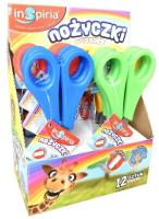 Opakowanie Nożyczki szkolne z podziałką (12szt)