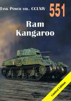 Nr 551 Ram Kangaroo. Autor: Janusz Ledwoch. SmakLiter.pl Okładka książki Nr 551 Ram Kangaroo