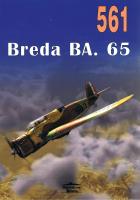 NR 561 Breda BA. 65. Autor: Janusz Ledwoch. SmakLiter.pl Okładka książki NR 561 Breda BA. 65