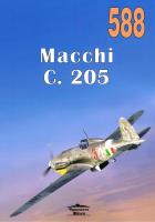 Nr 588 Macchi C. 205. Autor: Janusz Ledwoch. SmakLiter.pl Okładka książki Nr 588 Macchi C. 205