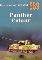 Nr 589 Panther Colour. Autor: Janusz Ledwoch. SmakLiter.pl Okładka książki Nr 589 Panther Colour