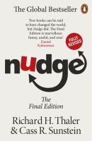 Nudge. Autor: Richard  H. Thaler, Cass R. Sunstein. SmakLiter.pl Okładka książki Nudge