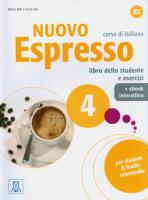 Nuovo Espresso 4 Podręcznik + ćwiczenia + ebook. Autor: Balì Maria, Dei Irene. SmakLiter.pl Okładka książki Nuovo Espresso 4 Podręcznik + ćwiczenia + ebook