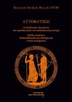 O możliwości określenia nie-apofatycznej... Autor: Konrad Dydak Rycyk OFM. SmakLiter.pl Okładka książki O możliwości określenia nie-apofatycznej..