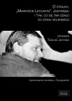O strajku, Manifeście Lipcowym. Autor: Jarosław J.  Szczepański. SmakLiter.pl Okładka książki O strajku, Manifeście Lipcowym