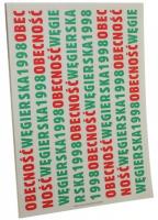 Obecność węgierska. Autor:   Praca zbiorowa. SmakLiter.pl Okładka książki Obecność węgierska