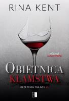 Obietnica kłamstwa. Autor: Rina Kent. SmakLiter.pl Okładka książki Obietnica kłamstwa