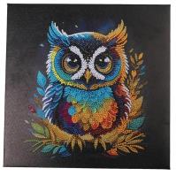 Opakowanie Obraz na płótnie 30x30cm z mozaiką Sowa
