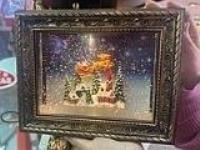 Opakowanie Obrazek świąteczny ze światłem