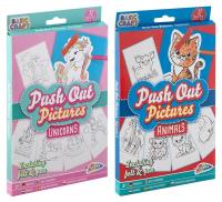 Opakowanie Obrazki wypychane 12 arkuszy