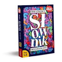 Obrazkowy słownik ortograficzny. Autor: Anna Borchard. SmakLiter.pl Okładka książki Obrazkowy słownik ortograficzny