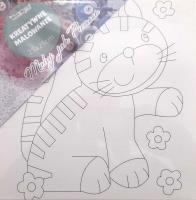 Opakowanie Obrazy do malowania Kotek 25cmx25cm