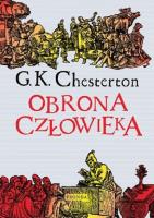 Obrona człowieka BR w.3. Autor: G.K. Chesterton. SmakLiter.pl Okładka książki Obrona człowieka BR w.3