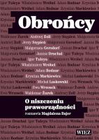 Obrońcy. Autor: Bajer Magdalena. SmakLiter.pl Okładka książki Obrońcy