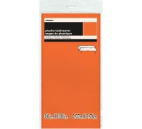 Opakowanie Obrus foliowy pomarańczowy 213x137cm