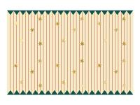 Opakowanie Obrus papierowy Pasy z gwiazdkami 180x120cm
