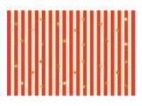 Opakowanie Obrus papierowy Pasy z gwiazdkami 180x120cm