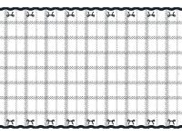 Opakowanie Obrus z kokardkami 180x120cm