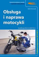Obsługa i naprawa motocykli. Autor: Dmowski Rafał. SmakLiter.pl Okładka książki Obsługa i naprawa motocykli