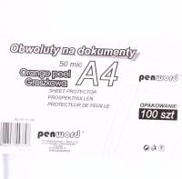 Opakowanie Obwoluta A4 50 mic groszkowa 100szt
