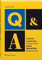 Ochrona środowiska – organizacja i kontrola. Przed egzaminem. Autor: Barczak Anna. SmakLiter.pl Okładka książki Ochrona środowiska – organizacja i kontrola. Przed egzaminem