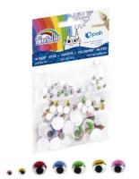 Opakowanie Oczka samoprzylepne z rzęsami 80szt. FIORELLO