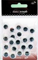 Opakowanie Oczy samoprzylepne 14mm 20szt