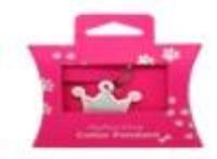 Odblaskowa zawieszka do obroży z linii Collar. Wydawca: MG. SmakLiter.pl Opakowanie Odblaskowa zawieszka do obroży z linii Collar