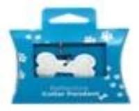 Odblaskowa zawieszka do obroży z linii Collar. Wydawca: MG. SmakLiter.pl Opakowanie Odblaskowa zawieszka do obroży z linii Collar