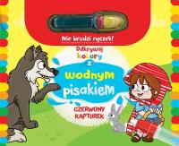 Okładka książki Odkrywaj kolory z wodnym pisakiem. Czerwony..